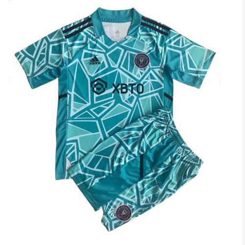 portiere maglia inter miami cf lago blu 2022-2023 bambino