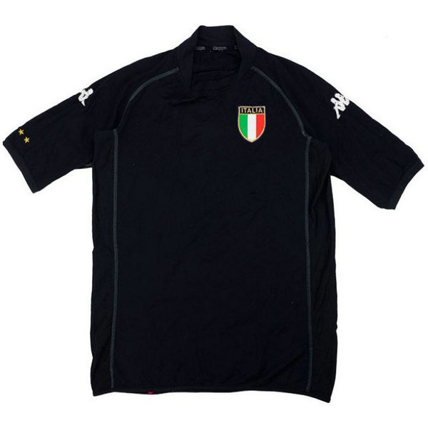 portiere maglia italia 2002 nero uomo