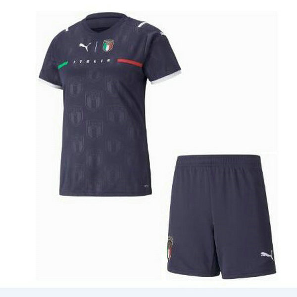 portiere maglia italia 2021 2022 nero bambino