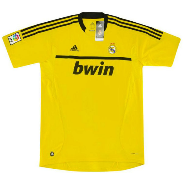 portiere maglia real madrid 2011-2012 giallo uomo