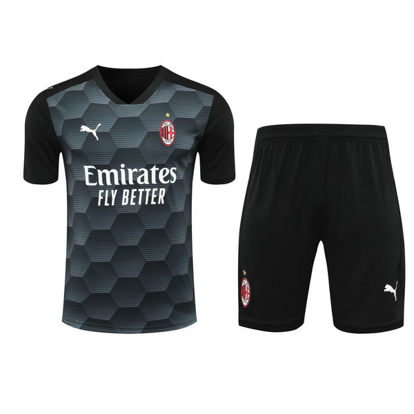 portiere maglie+pantaloncini ac milan 2021 nero uomo