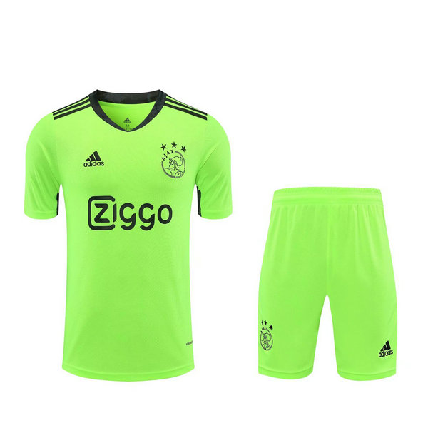 portiere maglie+pantaloncini ajax 2021 verde uomo