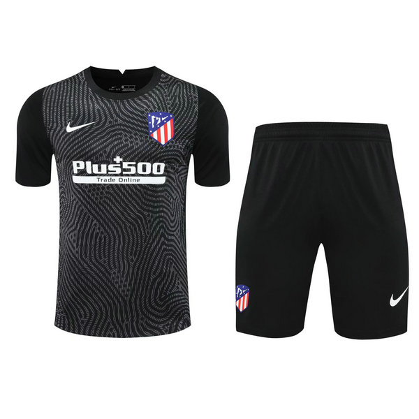 portiere maglie+pantaloncini atlético madrid 2021 nero uomo