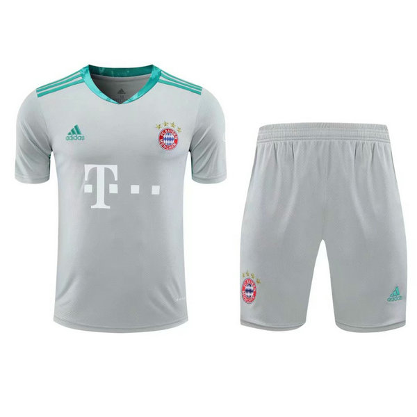 portiere maglie+pantaloncini bayern münchen 2021 grigio uomo