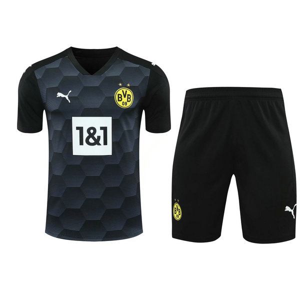 portiere maglie+pantaloncini borussia dortmund 2021 nero uomo