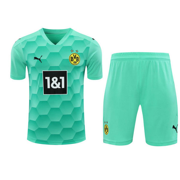 portiere maglie+pantaloncini borussia dortmund 2021 verde uomo