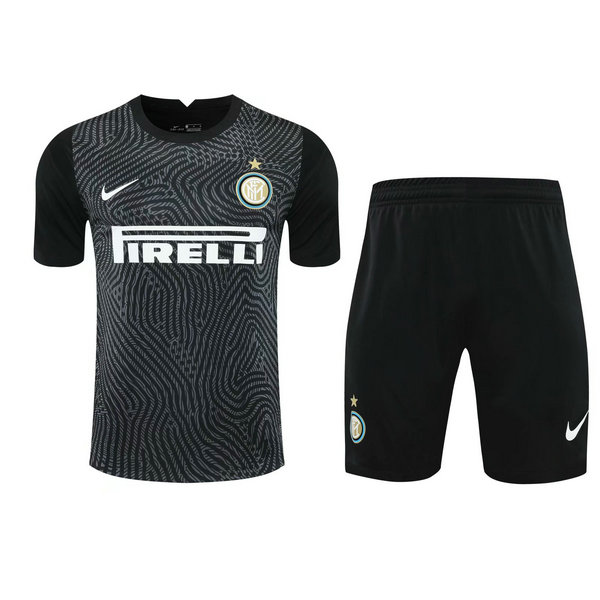 portiere maglie+pantaloncini inter 2021 nero uomo