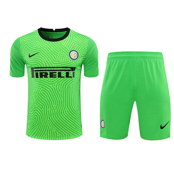 portiere maglie+pantaloncini inter 2021 verde uomo