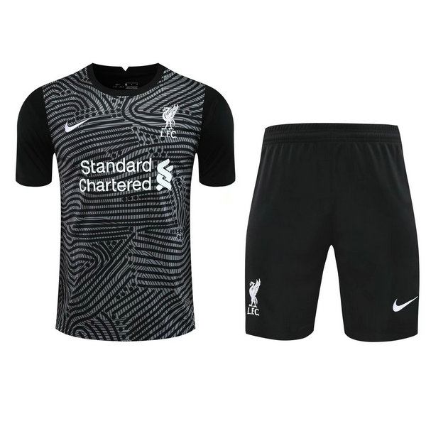 portiere maglie+pantaloncini liverpool 2021 nero uomo