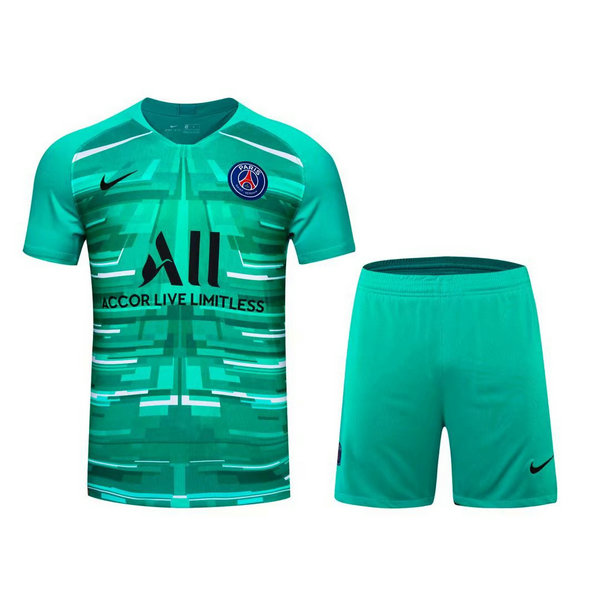 portiere maglie+pantaloncini psg 2021 blu uomo