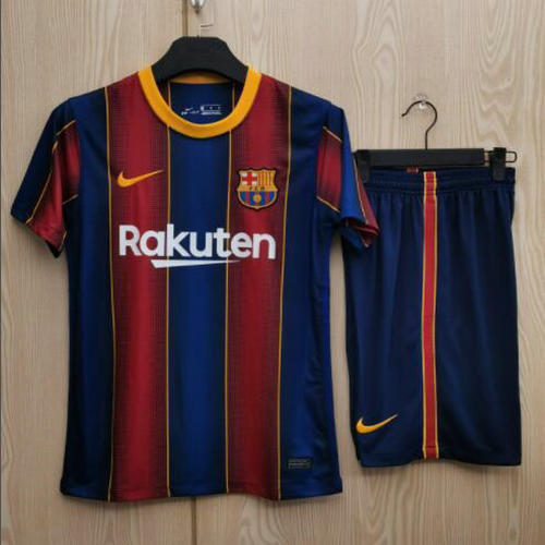 prima completo maglia barcellona 2020-2021 uomo