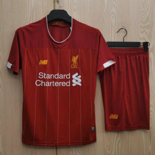 prima completo maglia liverpool 2019-2020 uomo