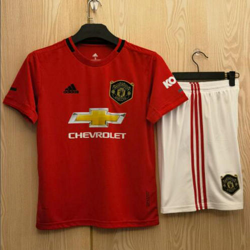 prima completo maglia manchester united 2019-2020 uomo