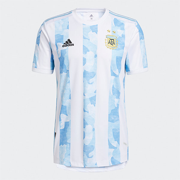 prima divisa maglia argentina 2021 2022 blu bianco uomo