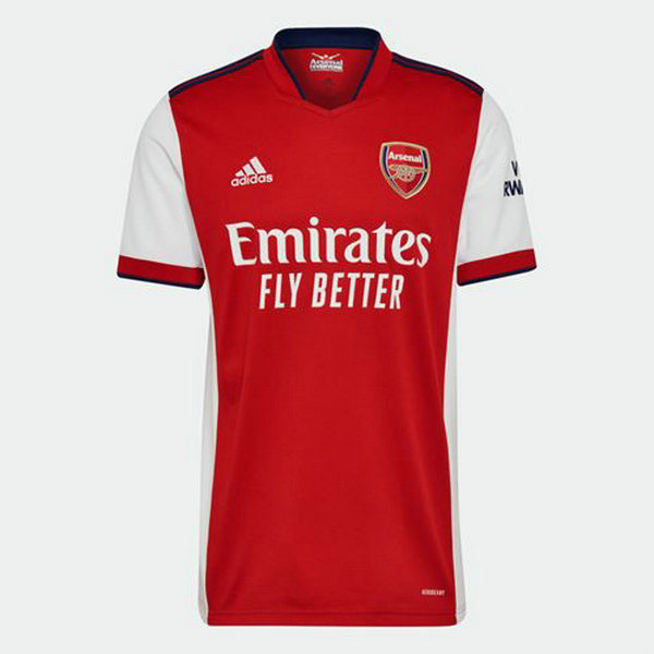 prima divisa maglia arsenal 2021 2022 rosso uomo