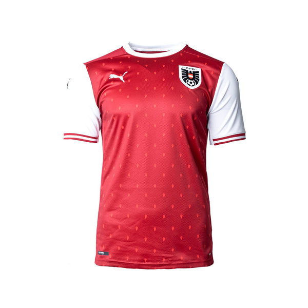 prima divisa maglia austria 2020 rosso uomo