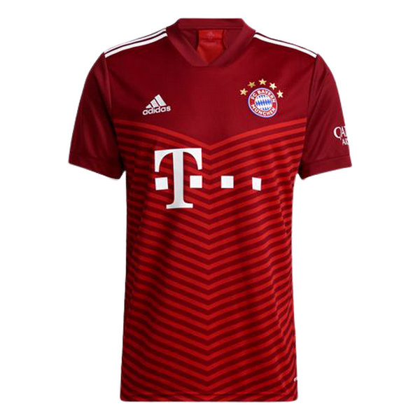 prima divisa maglia bayern münchen 2021 2022 rosso uomo