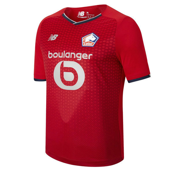 prima divisa maglia lille 2021 2022 rosso uomo