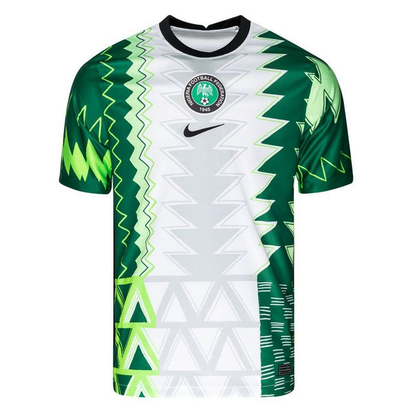 prima divisa maglia nigeria 2021 bianco verde uomo