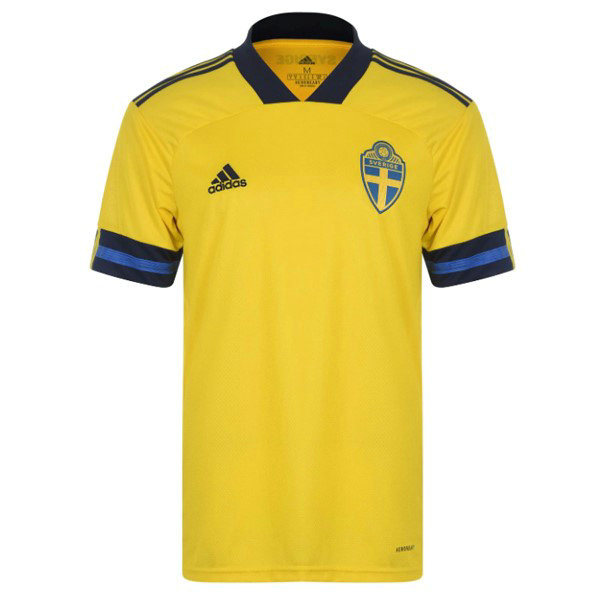 prima divisa maglia svezia 2020 giallo uomo