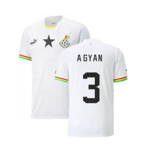 prima maglia a gyan 3 ghana 2022 uomo