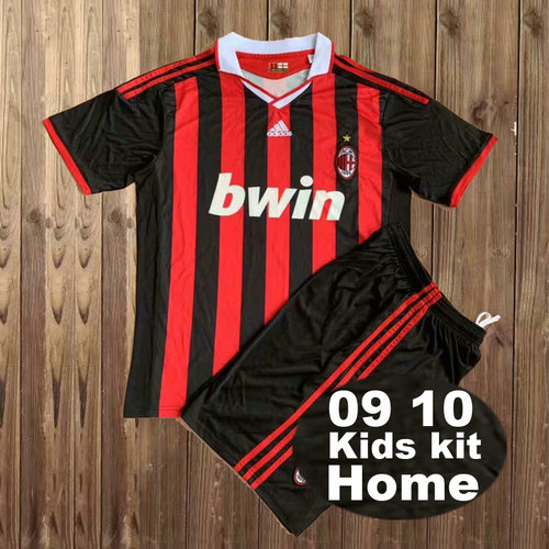 prima maglia ac milan 2009-2010 bambino