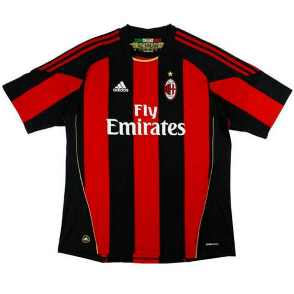 prima maglia ac milan 2010-2011 rosso uomo