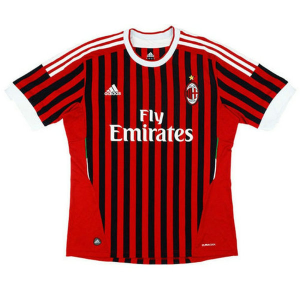 prima maglia ac milan 2011 2012 rosso uomo