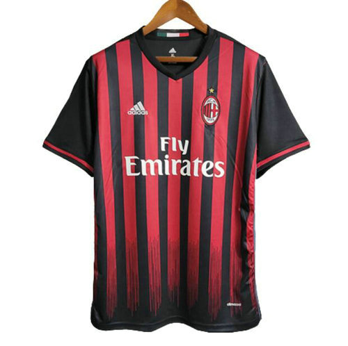 prima maglia ac milan 2016 2017 uomo