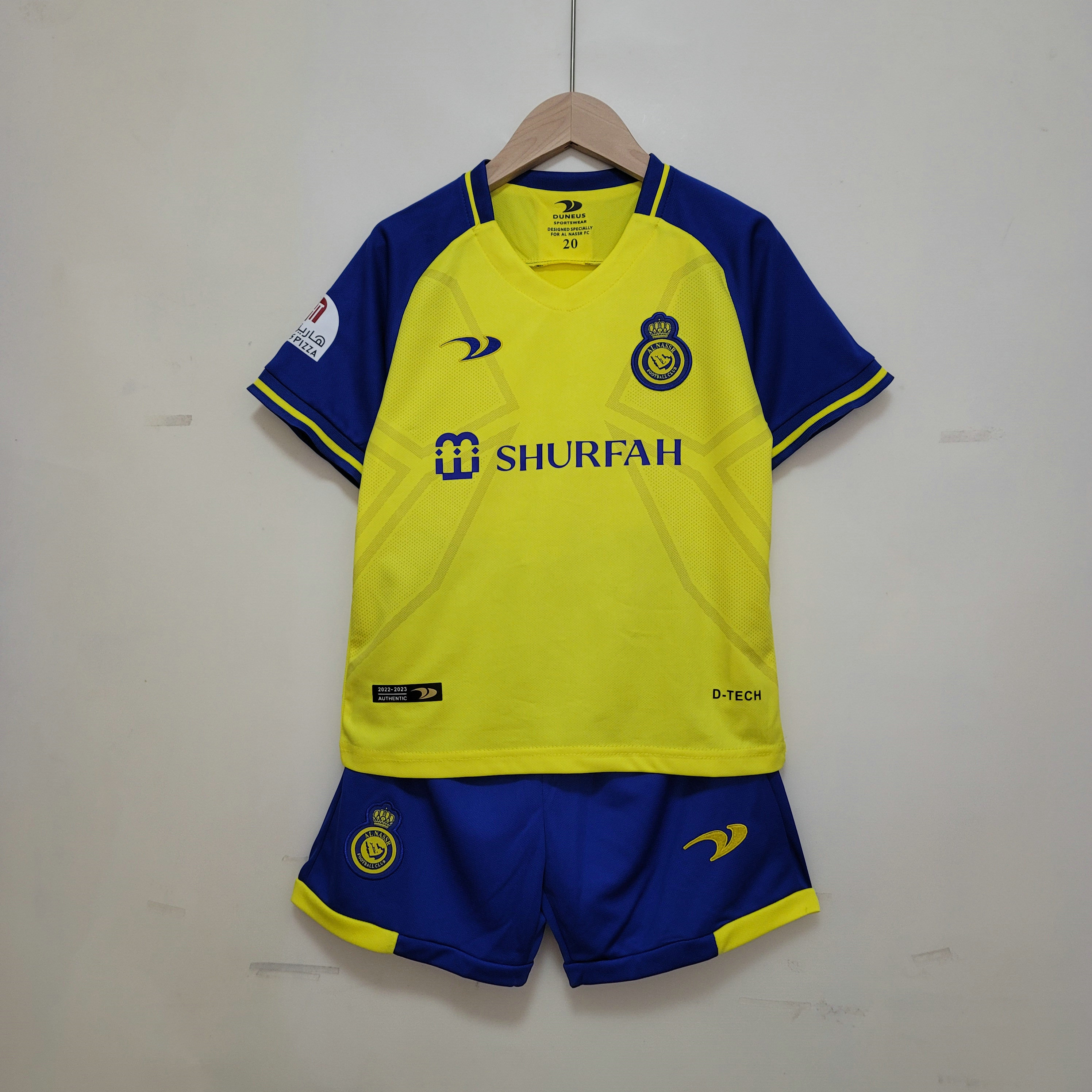 prima maglia al-nassr fc 2022-2023 bambino