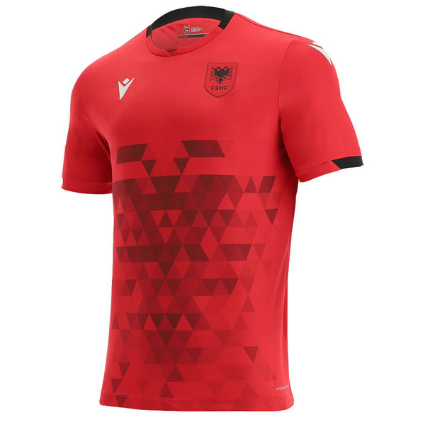 prima maglia albania 2021 2022 rosso uomo