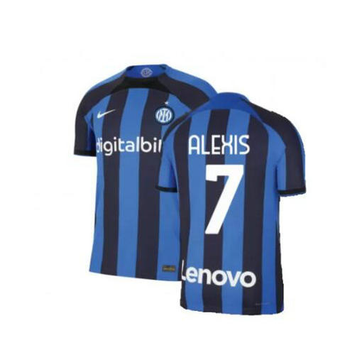 prima maglia alexis 7 inter milan 2022-2023 uomo