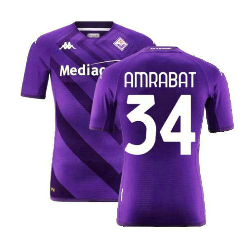 prima maglia amrabat 34 fiorentina 2022-2023 uomo