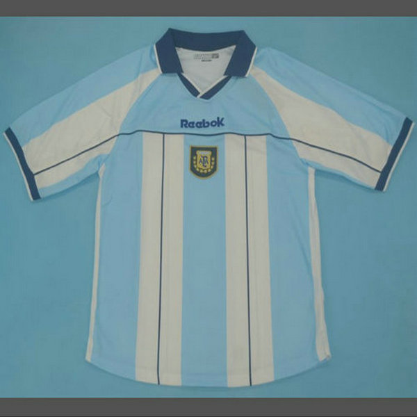 prima maglia argentina 2001 blu uomo