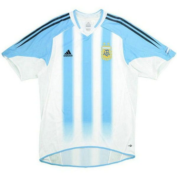 prima maglia argentina 2004 bianco uomo