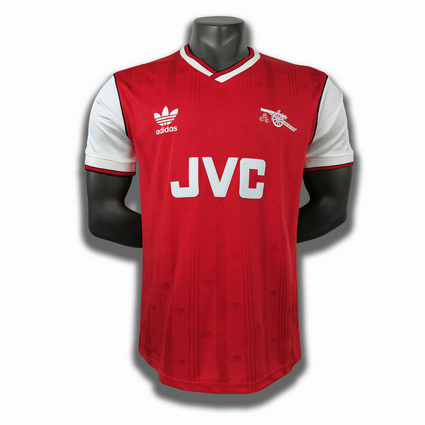 prima maglia arsenal 1986-1987 rosso uomo