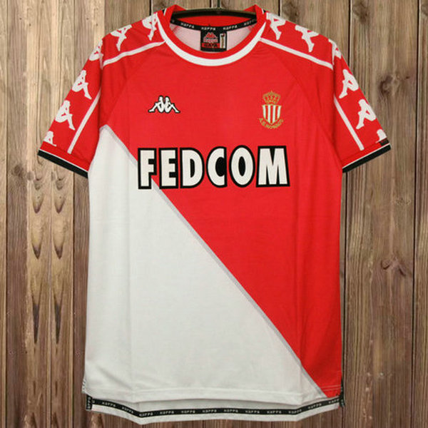 prima maglia as monaco 1999-2000 rosso uomo