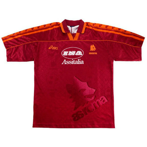 prima maglia as roma 1995-1996 rosso uomo