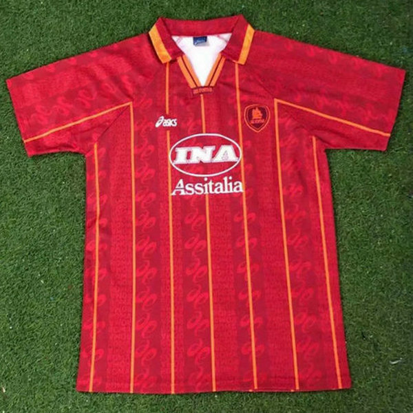 prima maglia as roma 1996-1997 rosso uomo