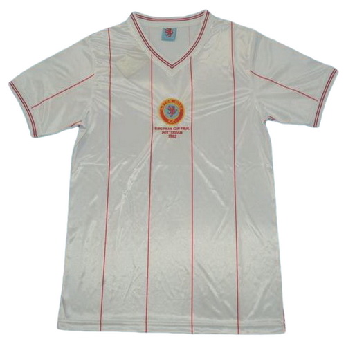 prima maglia aston villa 1982 bianco uomo