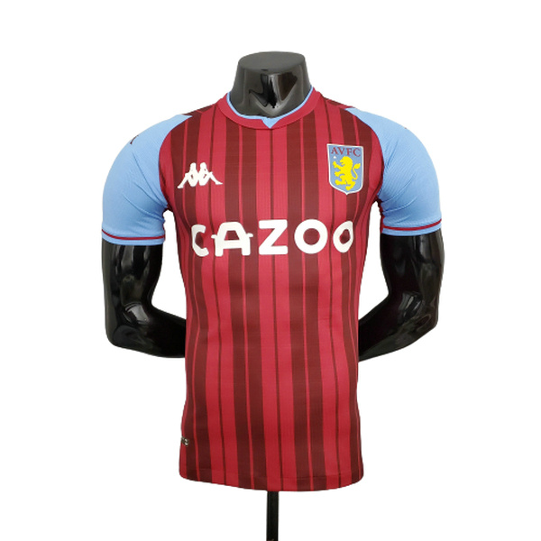 prima maglia aston villa player 2021 2022 rosso uomo