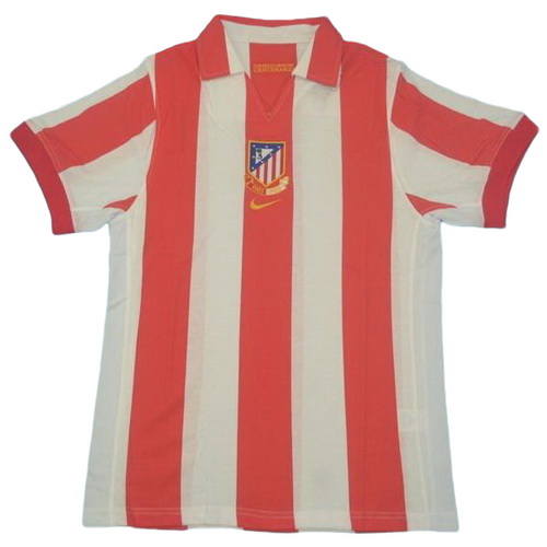 prima maglia atlético madrid 2002-2003 rosso bianco uomo