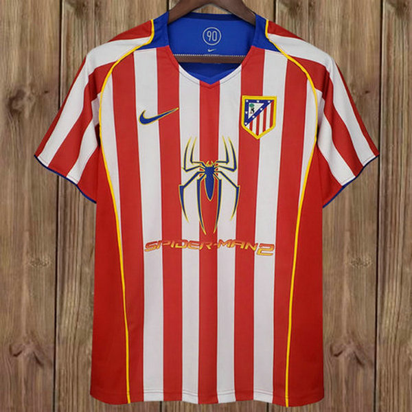 prima maglia atlético madrid 2004-2005 rosso uomo