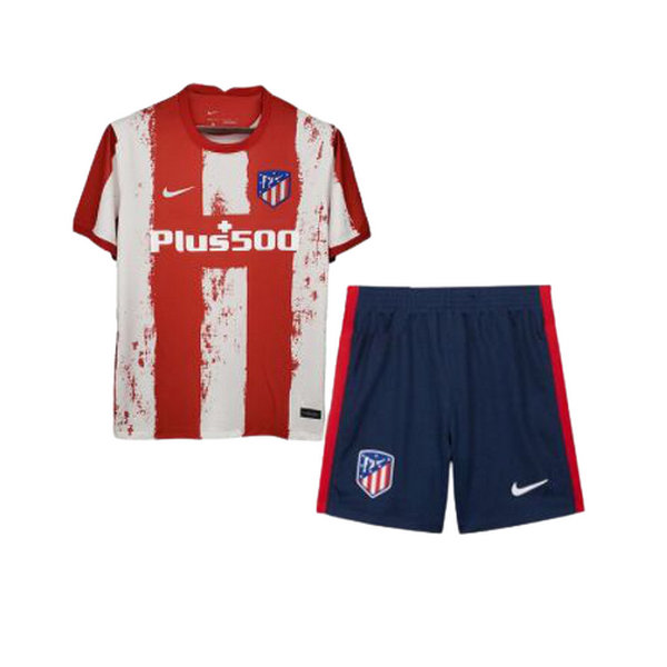 prima maglia atlético madrid 2021 2022 rosso bianco bambino