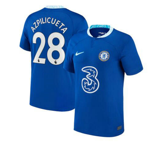 prima maglia azpilicueta 28 chelsea 2022-2023 uomo