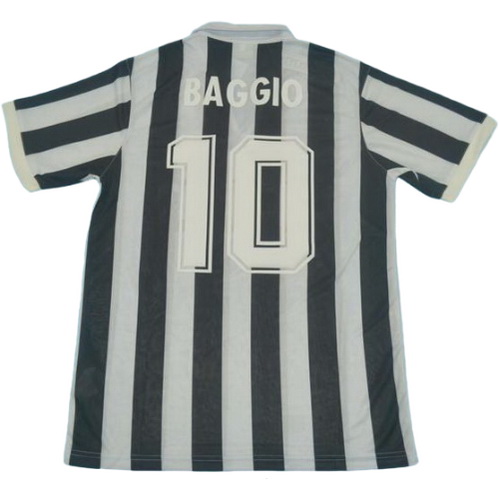 prima maglia baggio 10 juventus 1991 bianco nero uomo