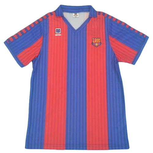 prima maglia barcellona 1991-1992 rosso blu uomo