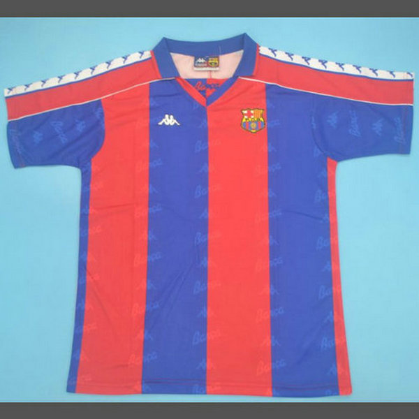 prima maglia barcellona 1992-1995 rosso uomo