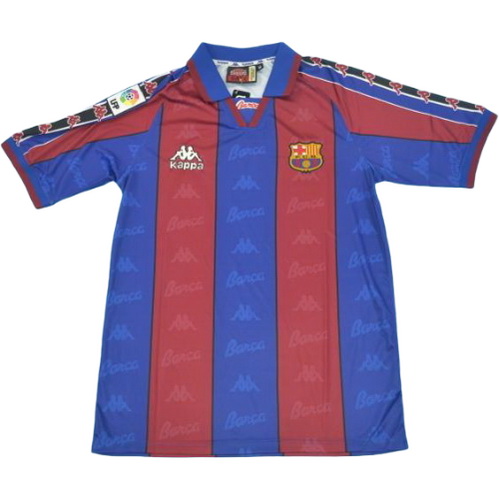 prima maglia barcellona 1996-1997 rosso blu uomo