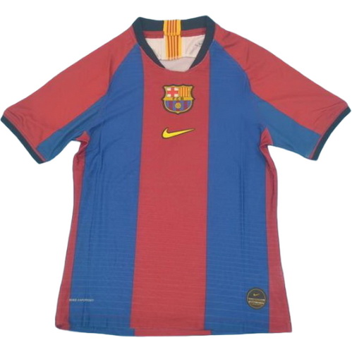 prima maglia barcellona 1998-1999 rosso blu uomo